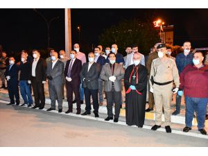 Irak'ın Kerkük kentinde, Kovid-19 nedeniyle ölenler için tören düzenlendi