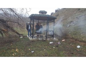 Gümüşhane'de piknik yapan 7 kişiye 2 bin 709 lira para cezası