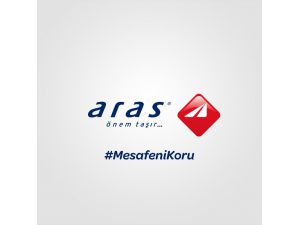 Aras Kargo, logosunu ayırarak sosyal mesafeye dikkati çekti