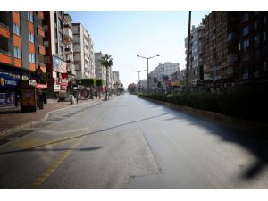 Adana, Mersin ve Hatay'da yasağın ardından cadde ve sokaklar boş kaldı