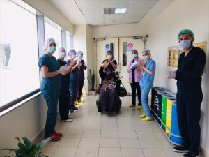 Bolu'da koronavirüs tedavisi tamamlanan 6 kişi taburcu edildi