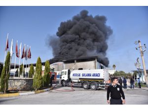 Mersin-Tarsus OSB'de yangın