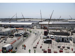 Atatürk Havalimanı ve Sancaktepe hastanelerinin inşaatı devam ediyor