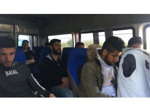 Gaziantep'in Araban ilçesine izinsiz giren Suriyeli işçilere idari para cezası