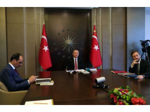 Cumhurbaşkanı Erdoğan Cerrahpaşa Tıp Fakültesi'ne video konferansla bağlandı
