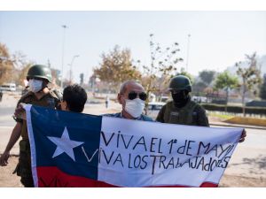 Şili'de 1 Mayıs gösterilerinde 57 kişi gözaltına alındı