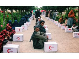 Türk Kızılay'dan Afganistan'daki ihtiyaç sahibi 4 bin aileye yardım