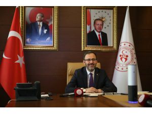 Bakan Kasapoğlu, TFF Başkanı Özdemir ve alt liglerin kulüp başkanlarıyla görüştü