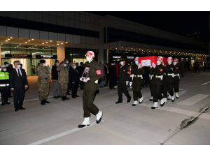 Şehit Piyade Uzman Onbaşı Gündeş'in cenazesi Kahramanmaraş'a getirildi