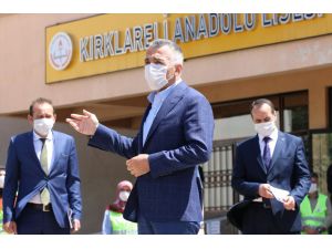 Kırklareli Valisi Osman Bilgin'den "Koronavirüs azaldı diye rahatlamayalım" uyarısı