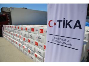 TİKA, Azerbaycan'da 2 bin 500 aileye gıda yardımı yaptı