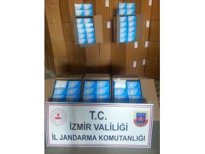 İzmir'de izinsiz üretilen yaklaşık 4,5 milyon maskeye el kondu