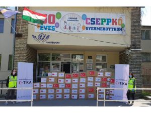 TİKA'dan Macaristan'da çocuk merkezine gıda ve hijyen paketi desteği