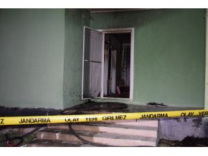Konya'da evde çıkan yangında bir kişi yaralandı