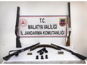 Malatya'da silah kaçakçılığı operasyonu: 3 gözaltı