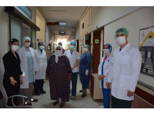 Aydın'da 65 yaşındaki Kovid-19 hastası plazma tedavisiyle sağlığına kavuştu