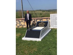 Türk kadınının kahramanlık timsali Şehit Şerife Bacı için temsili mezarlık