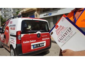 Gaziantep'te "Zimem Defteri" projesi ile 9 bin 500 hanenin elektrik borcu ödendi