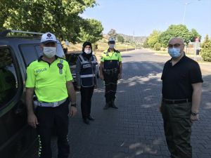 Aydın Valisi Köşger'den polis ve jandarmaya bayram ziyareti