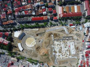 Trabzon'da yapımı devam eden Millet Bahçesi eylül ayında açılacak