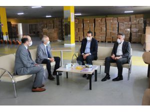 Sakarya'da Kovid-19 ile mücadele kapsamında Bölge Malzeme Dağıtım Merkezi açıldı