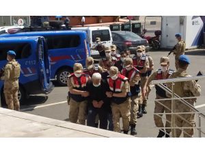 Erzurum'da 5 kişinin öldüğü silahlı kavganın zanlıları adliyeye sevk edildi