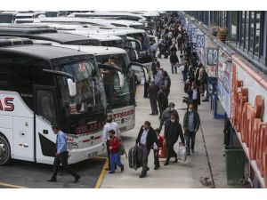 15 Temmuz Demokrasi Otogarı'nda yolcu haraketliliği