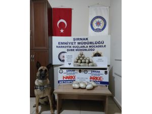 Şırnak'ta 16 kilogram eroin ele geçirildi