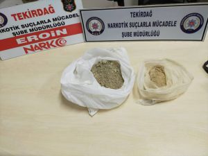 Tekirdağ'da 311 gram eroin ele geçirildi