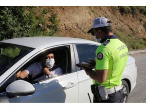 Yozgat'ta 50 ekiple trafik güvenliği uygulaması