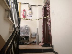Eskişehir'de bir daire koronavirüs tedbirleri kapsamında karantinaya alındı