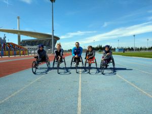Bedensel engelliler atletizm takımının kadın sporcuları antrenmanlara başladı