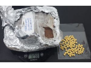 Denizli'de 1 kilo 256 gram esrarla yakalanan yabancı uyruklu 3 kişi tutuklandı