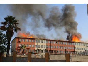 GÜNCELLEME - Gazinantep'te okulda çıkan yangın söndürüldü