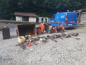 Zonguldak'ta özel maden ocağından hırsızlık yaptıkları iddiasıyla 3 şüpheli gözaltına alındı