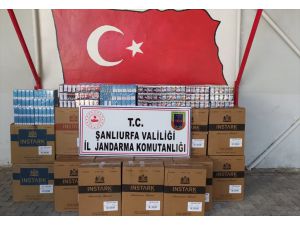 Şanlıurfa'da 35 bin paket gümrük kaçağı sigara ele geçirildi