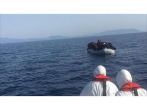 Sahil Güvenlik Komutanlığınca son bir haftada 381 düzensiz göçmen yakalandı