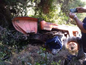 Hatay'da traktör uçuruma yuvarlandı: 5 yaralı