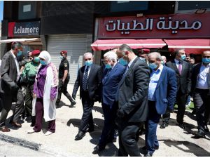 Teftişe çıkan Filistin Devlet Başkanı Abbas, Kovid-19 önlemlerine uyma çağrısı yaptı