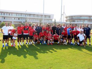 Antalyaspor, kupa maçının hazırlıklarını sürdürdü