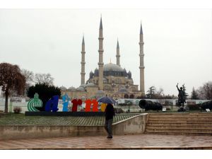 Edirne'de sağanak