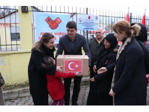 ATTSO'dan Arnavutluk'ta engellilere yardım