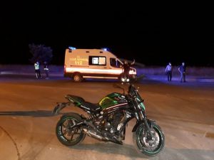 Adıyaman'da devrilen motosikletin sürücüsü yaralandı