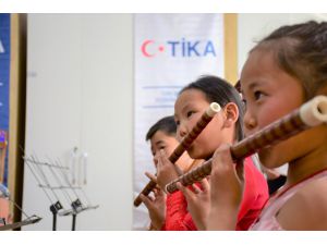 TİKA'dan Moğolistan'da müzik eğitimine destek