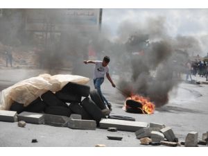 İsrail askerlerinden Filistinlilerin “ilhak” protestosuna müdahale