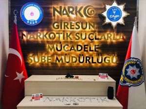 Giresun'da uyuşturucu operasyonunda bir kişi tutuklandı