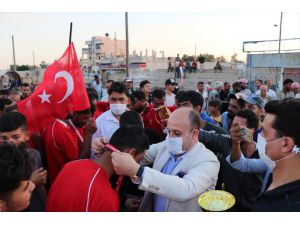 Rasulayn'da Barış Pınarı Harekatı Futbol Turnuvası düzenlendi