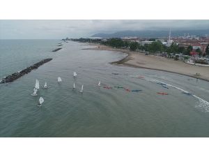 Ordu'da yelken ve kano tesisi açıldı