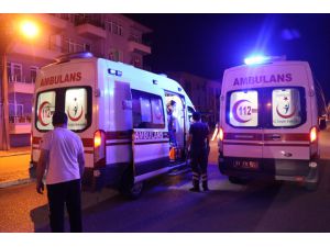 Düzce'de hasta taşıyan ambulans kaza yaptı