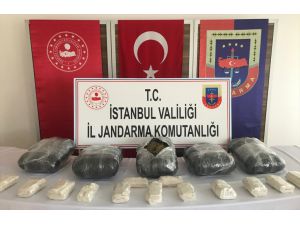 Jandarma operasyonunda 76 kilogram uyuşturucu madde ele geçirildi